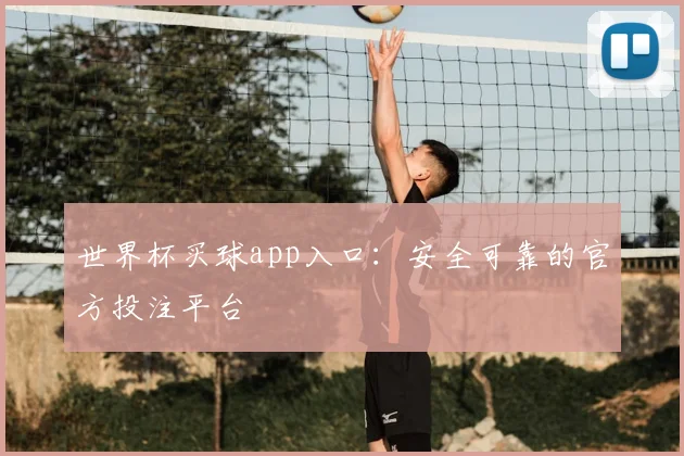 世界杯买球app入口:安全可靠的官方投注平台